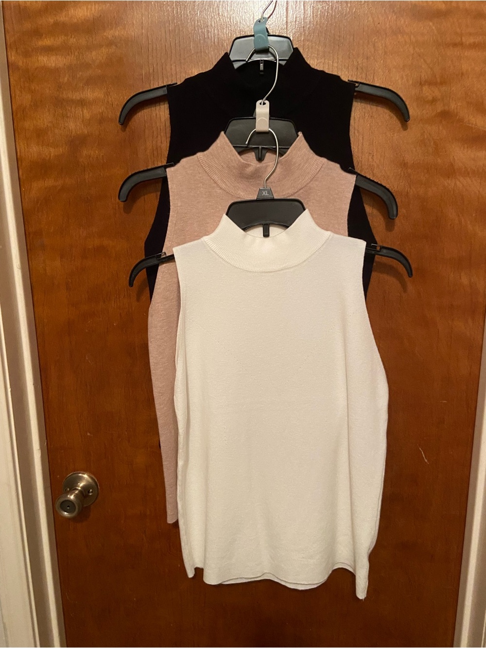 NWOT Bundle of 3 Sleeveless Turtleneck Sweaters